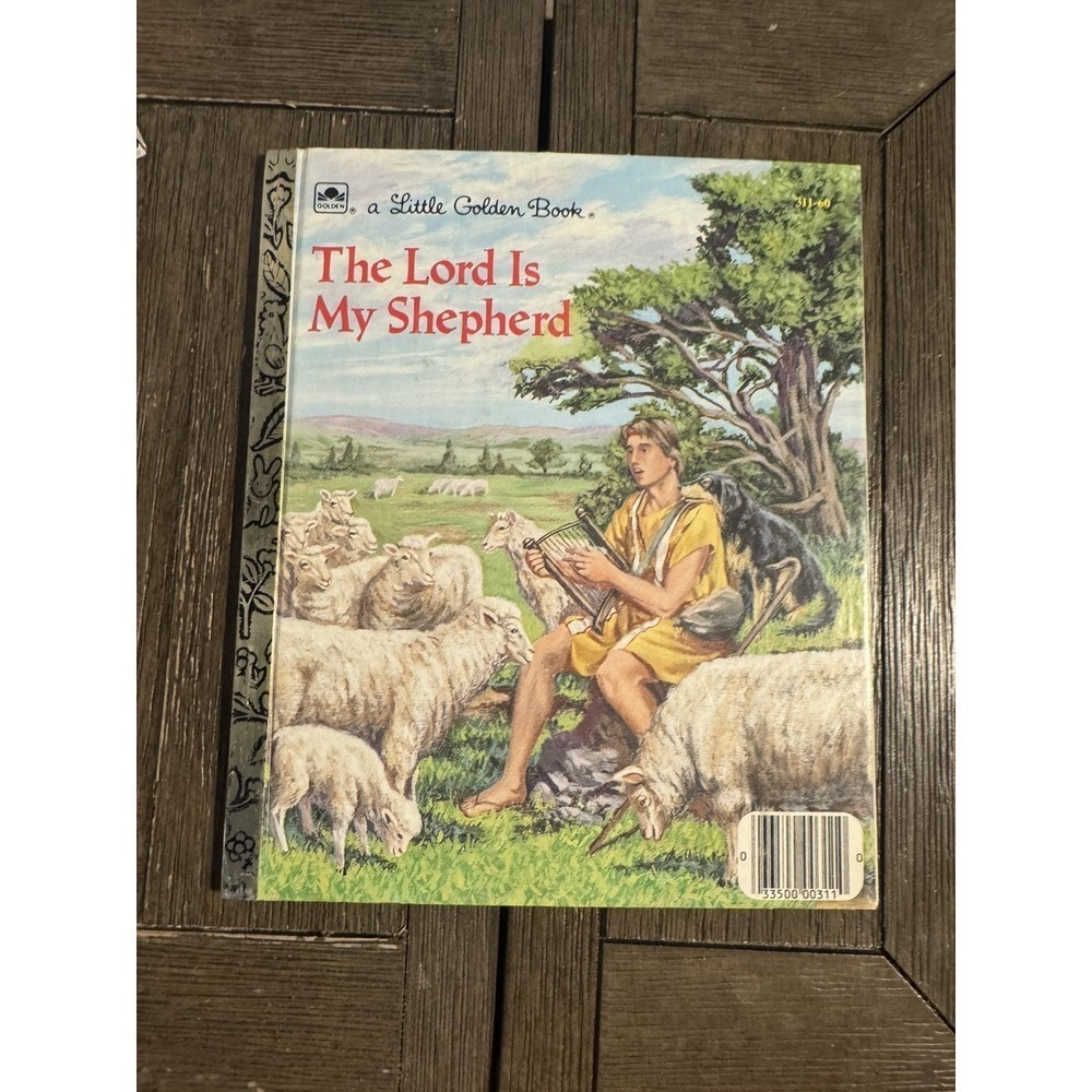 VINTAGE 1986 Lord Is My Shepherd A Little Golden Book